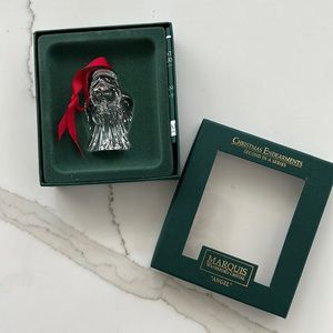 Marquis Waterford crystal Angel ornament. Christmas Endearment series.